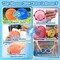 12 PCS Reusable Water Balloons (6 Color) 2.7 x 2.7 x 2.7 inches